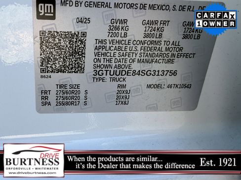 Certified 2025 GMC Sierra 1500 SLT w/ SLT Premium Plus Package image 24