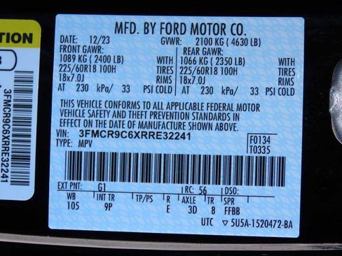 Certified 2024 Ford Bronco Sport Outer Banks image 34