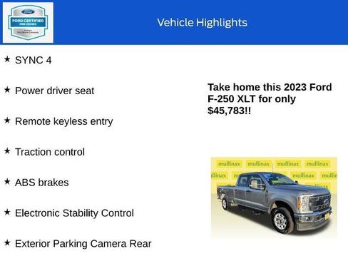 Certified 2023 Ford F250 XLT AWD/4WD image 10