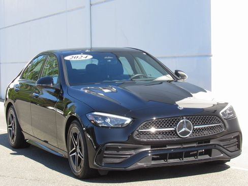 Certified 2024 Mercedes-Benz C 300 4MATIC Sedan w/ AMG Line w/ Night Package image 2