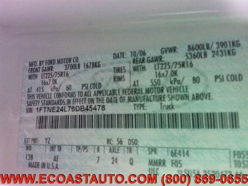 Used 2006 Ford E-250 and Econoline 250 image 14