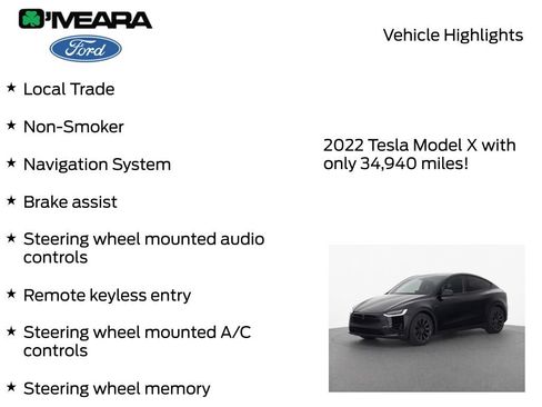Used 2022 Tesla Model X AWD/4WD image 7