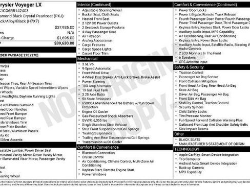 Used 2024 Chrysler Voyager LX image 2