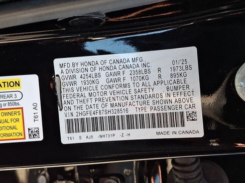 Used 2025 Honda Civic Sport Touring image 29