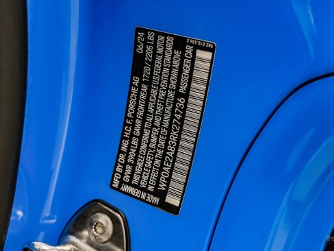 Used 2024 Porsche 718 Cayman GT4 RS image 71