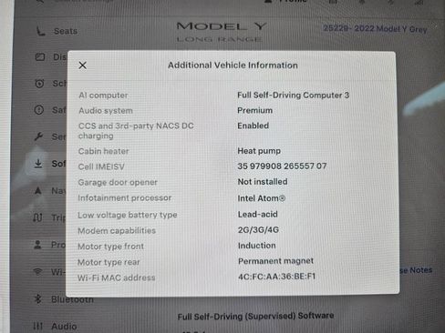 Used 2022 Tesla Model Y Long Range AWD/4WD image 3