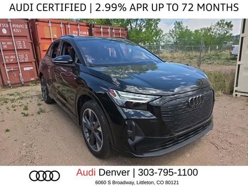 Used 2024 Audi Q4 e-tron Prestige w/ Black Optic Package AWD/4WD image 2