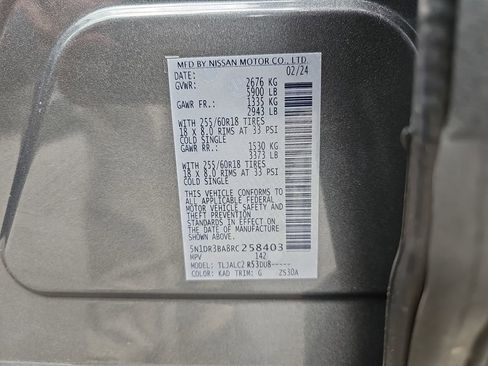 Used 2024 Nissan Pathfinder SV FWD image 38