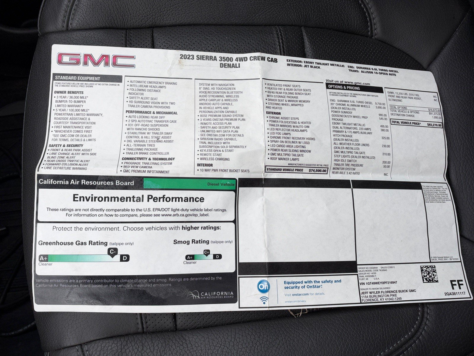 Used 2023 GMC Sierra 3500 Denali AWD/4WD image 24