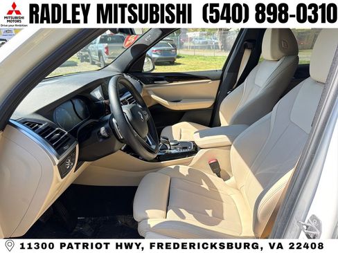 Used 2022 BMW X3 xDrive30i w/ Convenience Package w/ZPA AWD/4WD image 3
