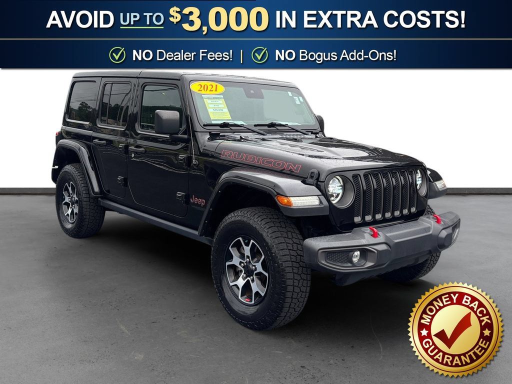 Used 2021 Jeep Wrangler Unlimited Rubicon AWD/4WD image 10