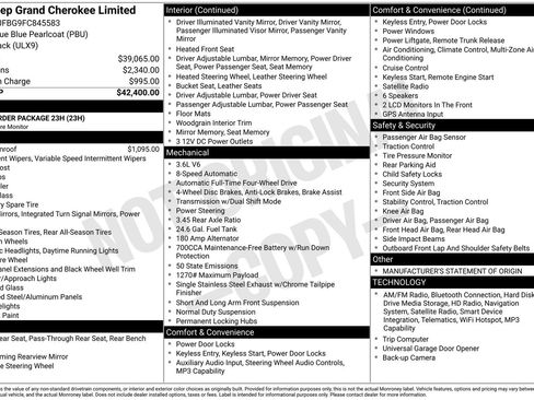 Used 2015 Jeep Grand Cherokee Limited image 27