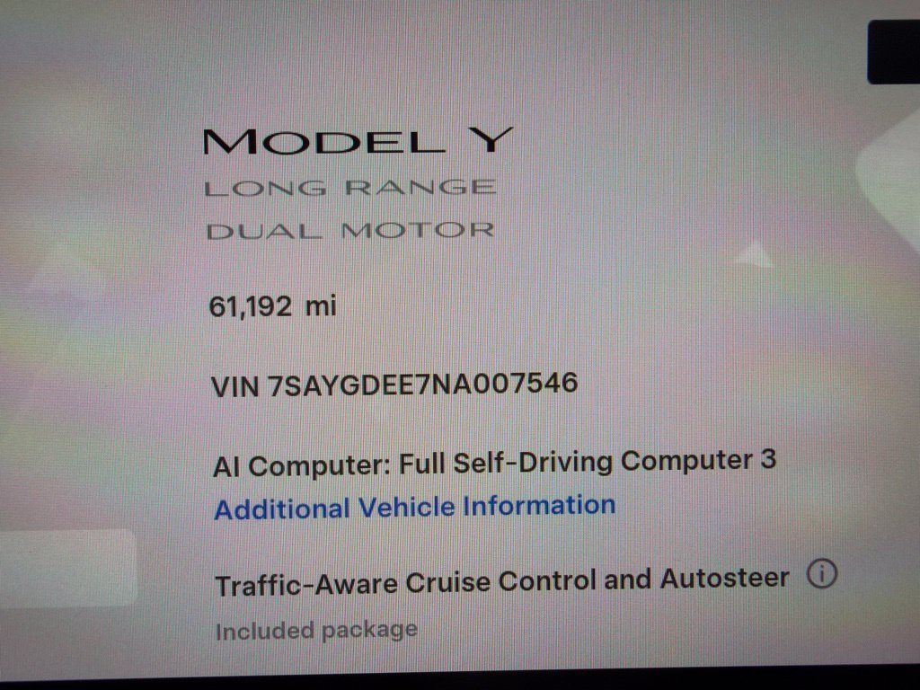 Used 2022 Tesla Model Y Long Range AWD/4WD image 11