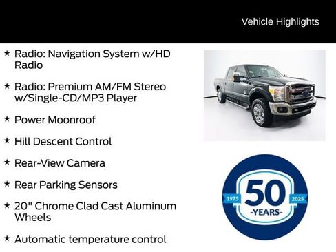 Used 2012 Ford F250 Lariat w/ Lariat Ultimate Pkg AWD/4WD image 11