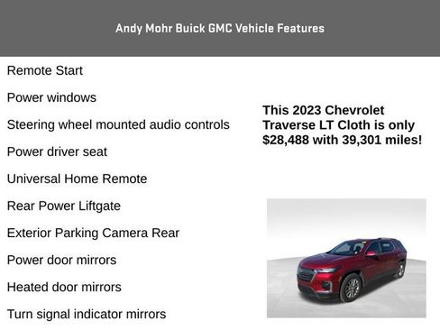 Used 2023 Chevrolet Traverse LT image 12