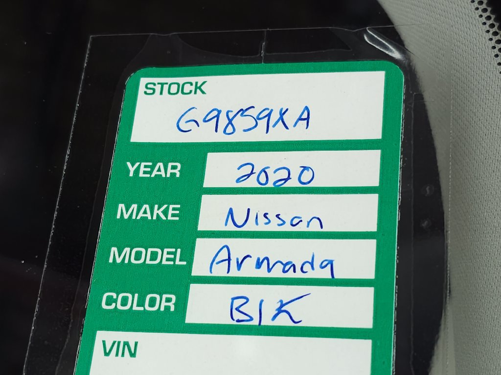 Used 2020 Nissan Armada Platinum w/ Captain's Chairs Package AWD/4WD image 39