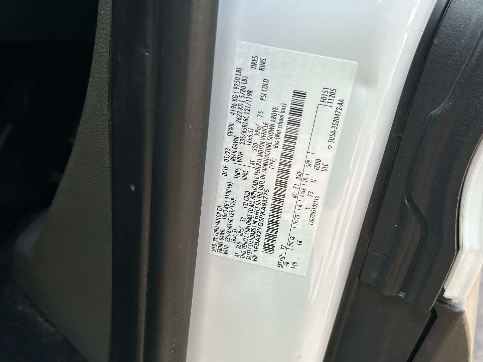 Used 2023 Ford Transit 350 XLT RWD image 16