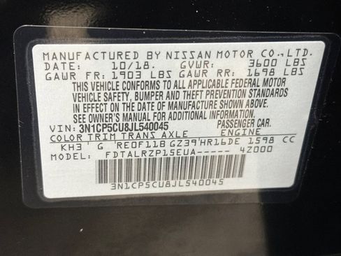 Used 2018 Nissan Kicks S image 27