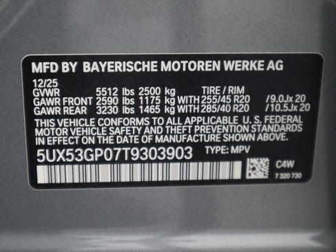 Used 2026 BMW X3 xDrive30i w/ Premium Package AWD/4WD image 35