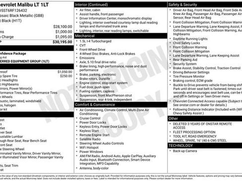 Used 2024 Chevrolet Malibu LT FWD image 28