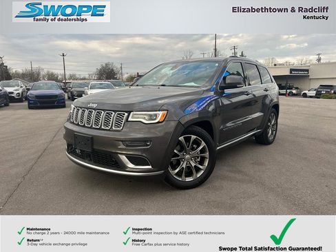 Used 2021 Jeep Grand Cherokee Summit w/ Platinum Series Group AWD/4WD image 2