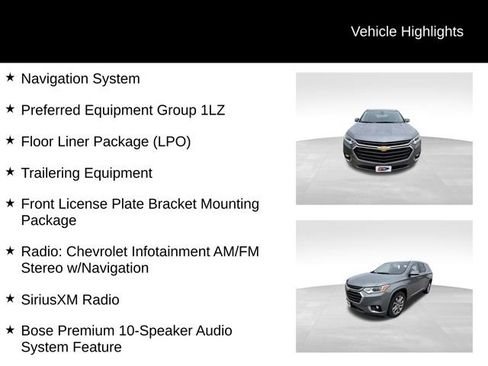 Used 2019 Chevrolet Traverse Premier w/ LPO, Floor Liner Package AWD/4WD image 13