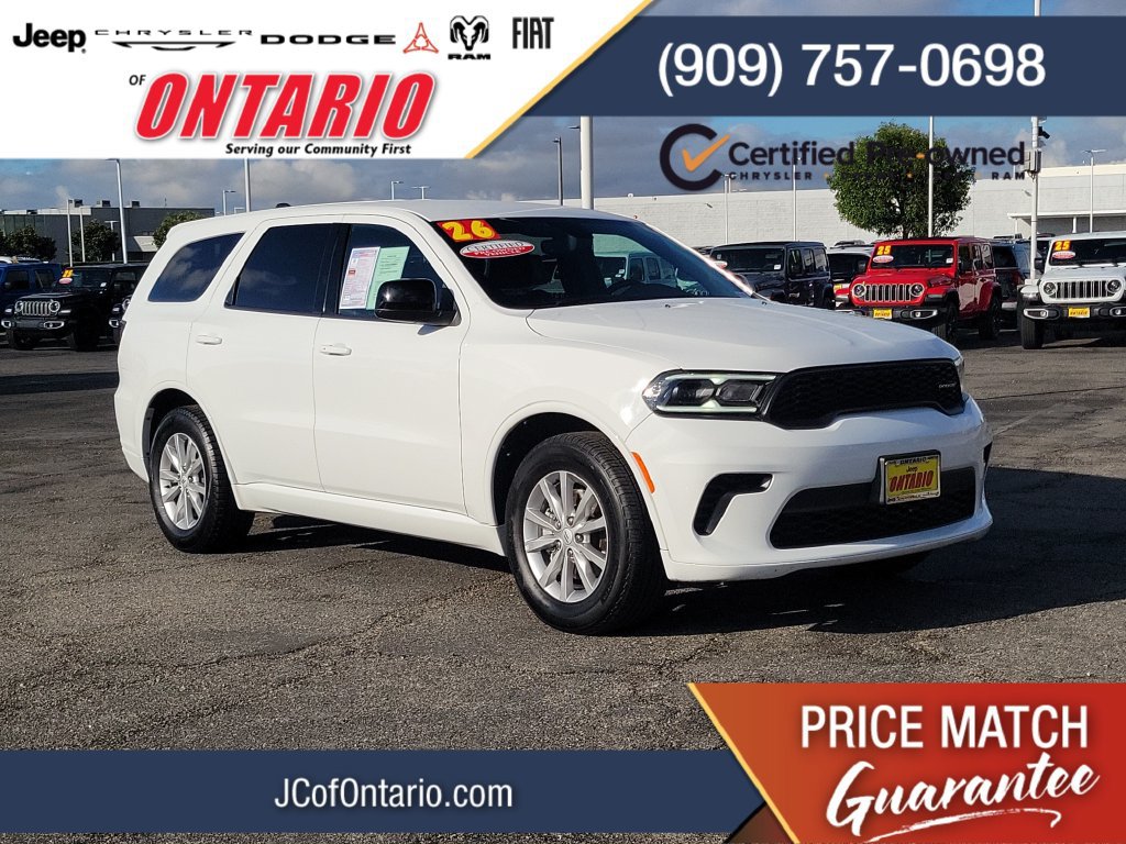 Certified 2026 Dodge Durango GT RWD image 1