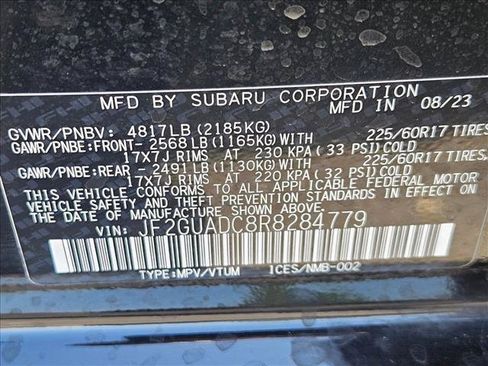 Used 2024 Subaru Crosstrek 2.0i Premium AWD/4WD image 24