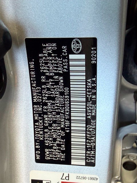 Used 2013 Toyota Camry SE FWD image 38