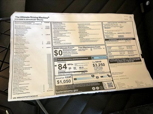 Used 2026 BMW iX xDrive45 w/ M Sport Package image 17