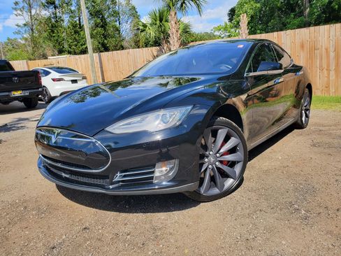 Used 2015 Tesla Model S P85D AWD/4WD image 2