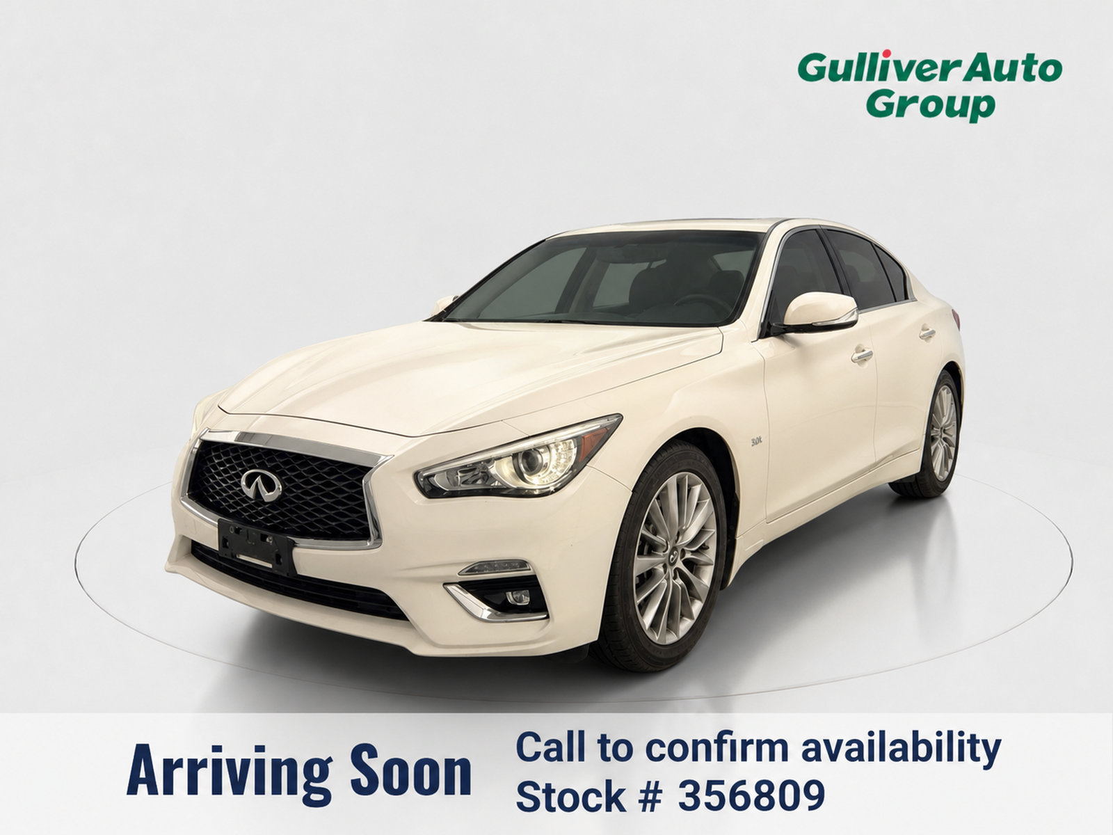 Used 2018 INFINITI Q50 Luxe w/ Cargo Package (L95) RWD image 1