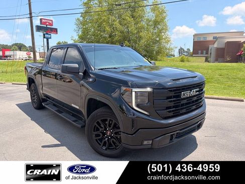 Used 2024 GMC Sierra 1500 Elevation w/ LPO, Elevation Black Package AWD/4WD image 1