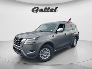 Used 2024 Nissan Armada Platinum w/ Captain's Chairs Package AWD/4WD video 1
