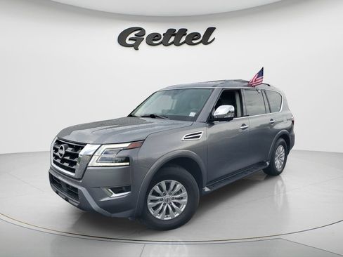 Used 2024 Nissan Armada Platinum w/ Captain's Chairs Package AWD/4WD image 1