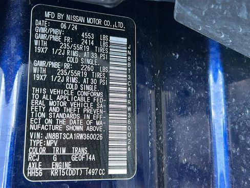 Used 2024 Nissan Rogue SL w/ SL Premium Package image 33