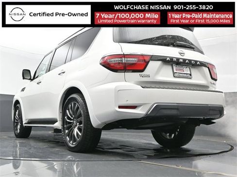 Certified 2024 Nissan Armada Platinum w/ Captain's Chairs Package image 24