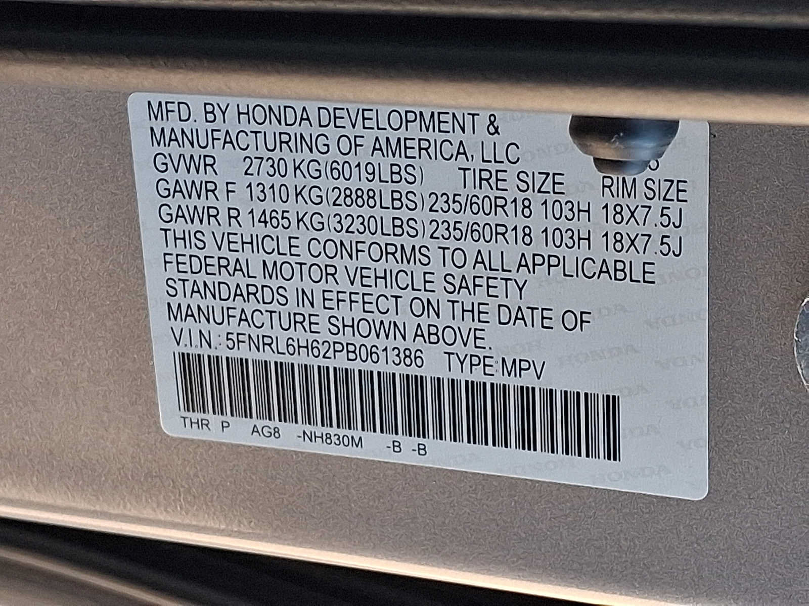 Used 2023 Honda Odyssey EX-L image 29