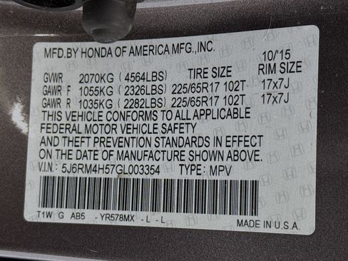 Used 2016 Honda CR-V EX image 31