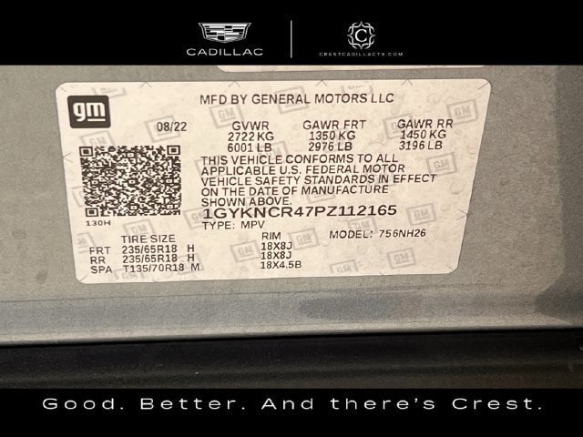 Certified 2023 Cadillac XT5 Premium Luxury w/ LPO, Floor Liner Package FWD image 33