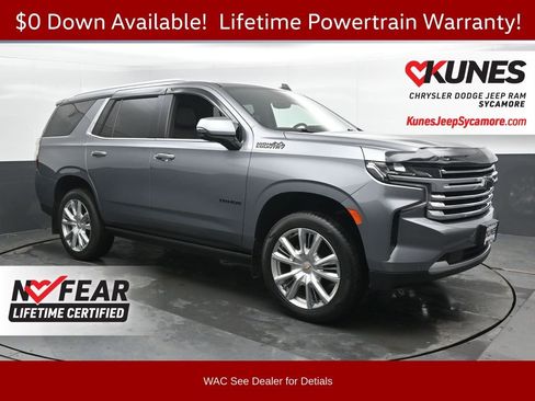 Used 2022 Chevrolet Tahoe High Country w/ Max Trailering Package image 1
