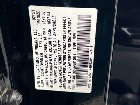 Used 2021 Honda CR-V EX image 28