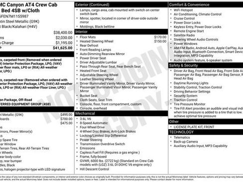 Certified 2021 GMC Canyon AT4 image 9