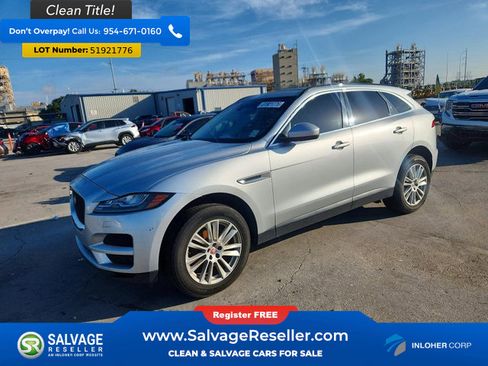 Used 2018 Jaguar F-PACE Prestige AWD/4WD image 1
