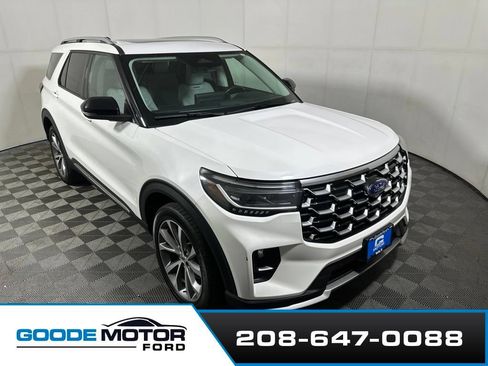 Used 2025 Ford Explorer Platinum w/ Ultimate Package AWD/4WD image 1