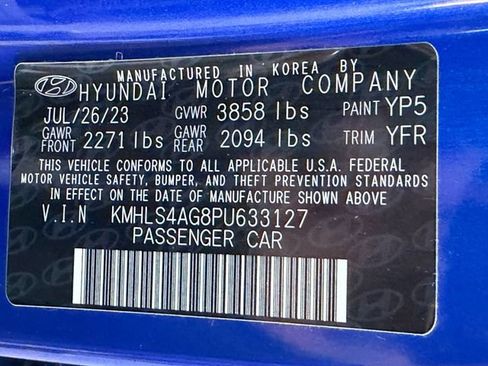 Used 2023 Hyundai Elantra SEL w/ Convenience Package FWD image 24