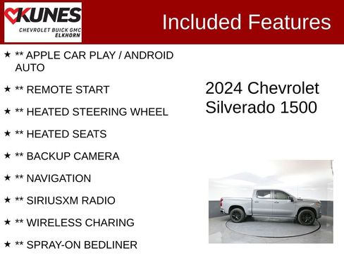 Used 2024 Chevrolet Silverado 1500 RST AWD/4WD image 2