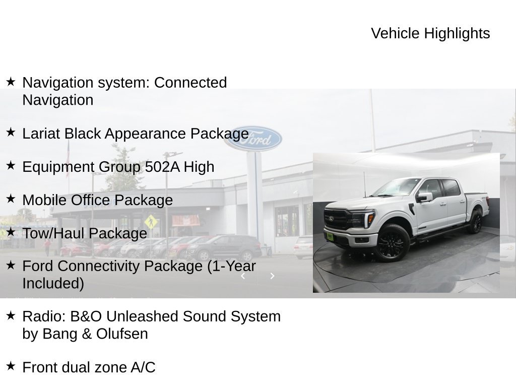 Used 2026 Ford F150 Lariat w/ Equipment Group 502A High AWD/4WD image 18
