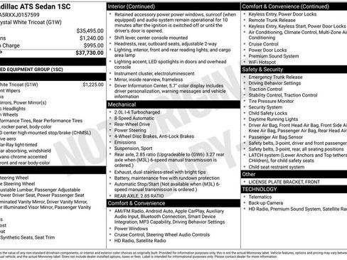 Used 2018 Cadillac ATS 2.0T Sedan image 2