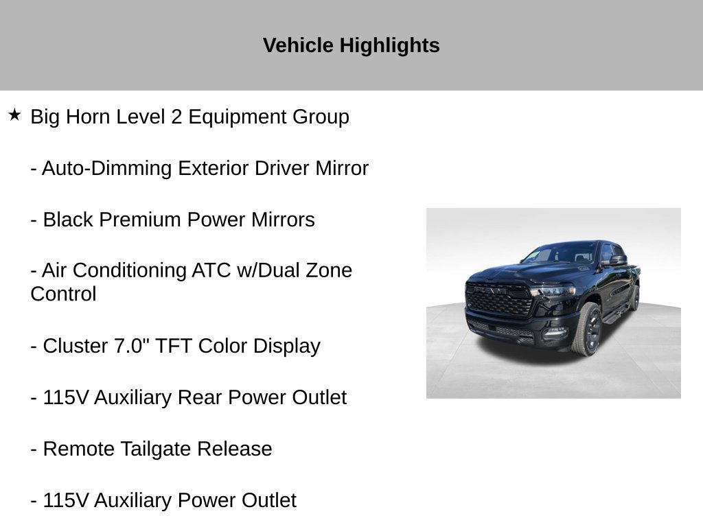 Used 2025 RAM 1500 Big Horn AWD/4WD image 27
